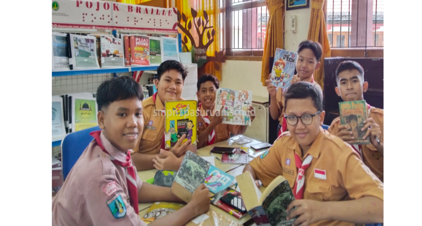 MENINGKATKAN MINAT BACA DALAM RANGKA PERINGATAN HARI KUNJUNG PERPUSTAKAAN